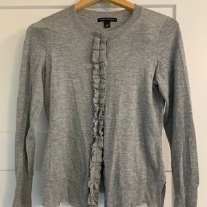 Banana Republic snap front cardigan.